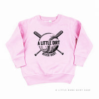Baseball - A Little Dirt Never Hurt - Child Sweater