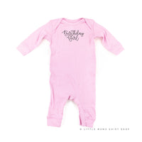 Birthday Girl - New Cursive - Baby Sleeper