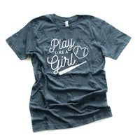 Play Like A Girl - Unisex STAR Tee