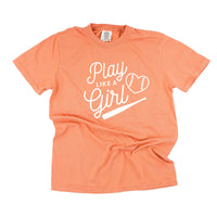 Play Like A Girl - Comfort Colors Tee