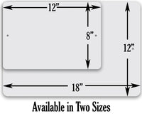 Please Use Other Door Pointing Left - Metal Sign