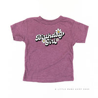 DAISY - BIRTHDAY GIRL - w/ Full Daisy on Back - Child Tee