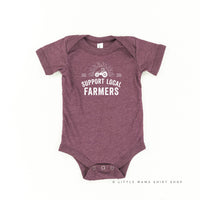 Support Local Farmers - Distressed Design - Child Tee
