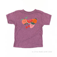 Group of Smiley Fruit - Child Tee