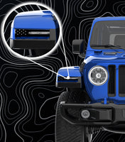 Police flag Jl and Gladiator Turn signal decal 44