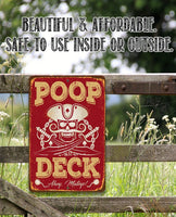 Poop Deck - Metal Sign