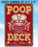Poop Deck - Metal Sign