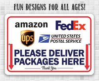 Postal Sign - Metal Sign