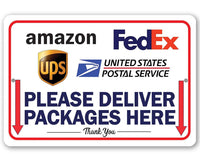 Postal Sign - Metal Sign