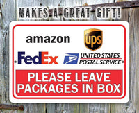 Postal Sign - Metal Sign