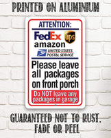 Postal Sign - Metal Sign