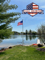 Premium Series (Atlas) External Halyard Flagpoles