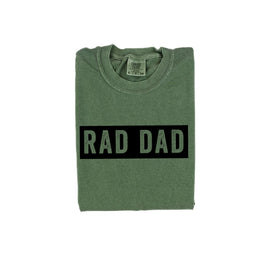 Rad Dad (One Line) - Comfort Colors Tee