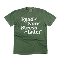 Read Now Stress Later - Comfort Colors Tee