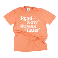 Read Now Stress Later - Comfort Colors Tee