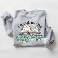 I'd Rather Be Reading - Basic Fleece