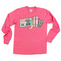 Late Night Readers Club - Long Sleeve Comfort Colors Tee