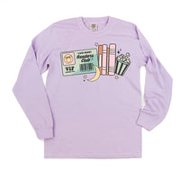 Late Night Readers Club - Long Sleeve Comfort Colors Tee