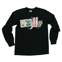 Late Night Readers Club - Long Sleeve Comfort Colors Tee