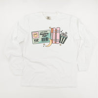 Late Night Readers Club - Long Sleeve Comfort Colors Tee