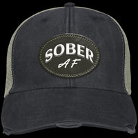 Recovery Distressed Hat | Inspiring Sobriety |  Sober AF