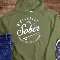 Recovery Hoodie | Inspiring Sobriety |  O'Fishally Sober