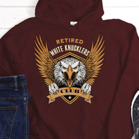Recovery Hoodie | Inspiring Sobriety  |  Retired White Knucklers Club
