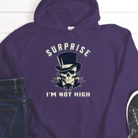 Recovery Hoodie | Inspiring Sobriety |  Surprise I'm Not High