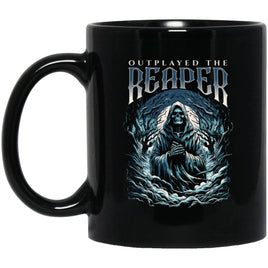 Recovery Mug | Inspiring Sobriety |  Outplayed The Reaper