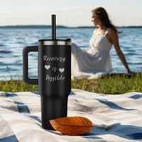 Recovery SS Tumbler | Inspiring Sobriety | Recovery Is Possible