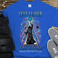Recovery T-Shirt | Inspiring Sobriety |  Cult Leader (NA Symbol)