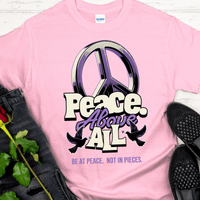 Recovery T-Shirt | Inspiring Sobriety |  Peace Above All