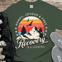 Recovery T-Shirt | Inspiring Sobriety |  Recovery Is a Lifestyle