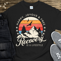 Recovery T-Shirt | Inspiring Sobriety |  Recovery Is a Lifestyle