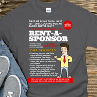 Recovery T-Shirt | Inspiring Sobriety |  Rent-A-Sponsor