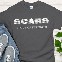 Recovery T-Shirt | Inspiring Sobriety |  Scars - Proof of Strength