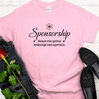Recovery T-Shirt | Inspiring Sobriety |  Sponsorship