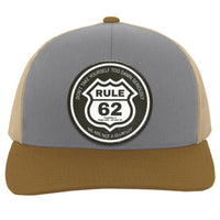 Recovery Trucker Snapback Hat | Inspiring Sobriety |  Rule 62