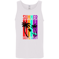 Recovery Unisex Tank | Inspiring Sobriety |  Summer Sunsets & Sobriety