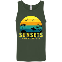 Recovery Unisex Tank | Inspiring Sobriety |  Sunsets and Sobriety