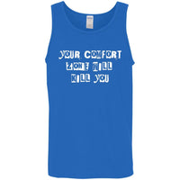 Recovery Unisex Tank | Inspiring Sobriety | Your Comfort Zone Will Kill You