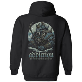 Recovery Zip Hoodie  | Inspiring Sobriety |  Addiction, The Immense Beast Tamed Only By God