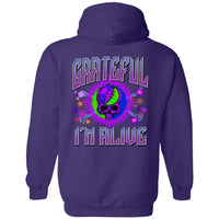 Recovery Zip Hoodie | Inspiring Sobriety |  Grateful I'm Alive
