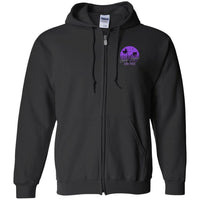 Recovery Zip Hoodie  | Inspiring Sobriety |  Happy, Joyous & Free Sunset