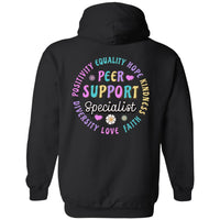 Recovery Zip Hoodie  | Inspiring Sobriety | Peer Support Specialist