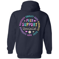 Recovery Zip Hoodie  | Inspiring Sobriety | Peer Support Specialist