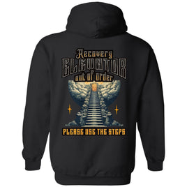 Recovery Zip Hoodie  | Inspiring Sobriety |  Recovery Elevator
