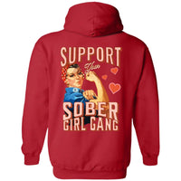 Recovery Zip Hoodie  | Inspiring Sobriety | Support Your Sober Girl Gang