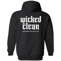 Recovery Zip Hoodie | Inspiring Sobriety |  Wicked Clean