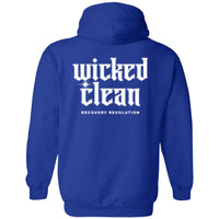 Recovery Zip Hoodie | Inspiring Sobriety |  Wicked Clean